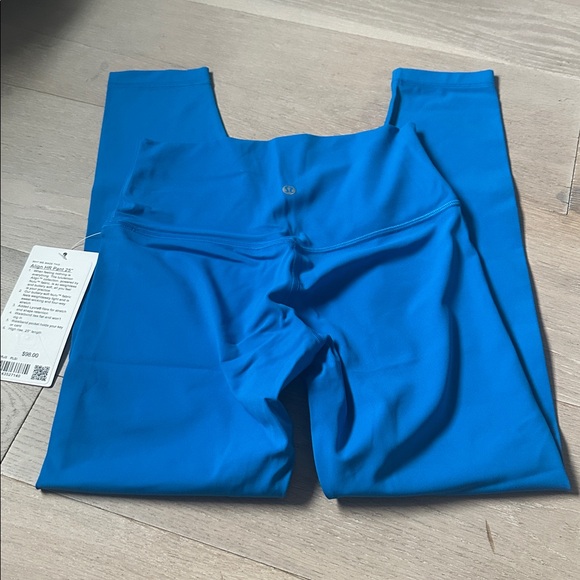 NWT Lululemon Align HR Pant 25” Blue Sz 6 - Picture 2 of 3